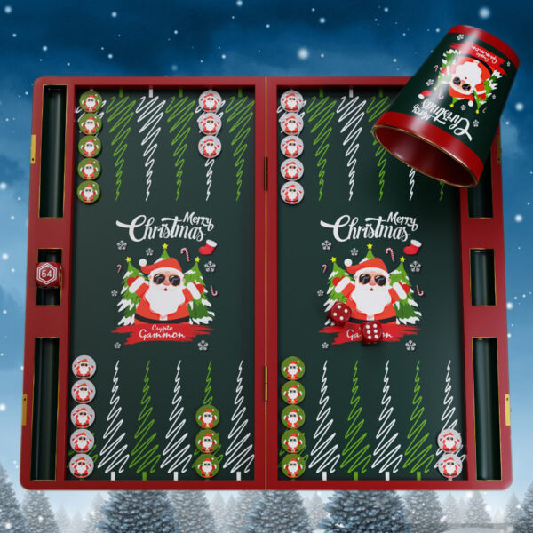 Free Airdrop Christmas NFT backgammon set